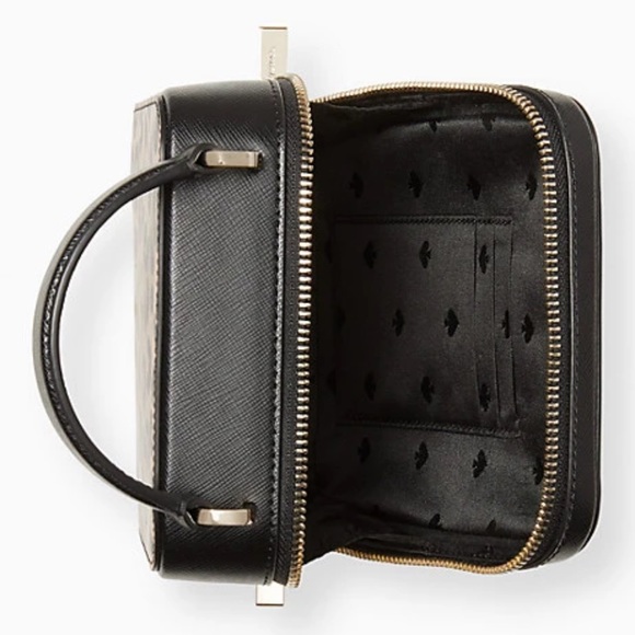 Kate Spade daisy graphic leopard vanity crossbody - Picture 3 of 16